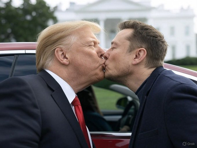 Elon loves trump