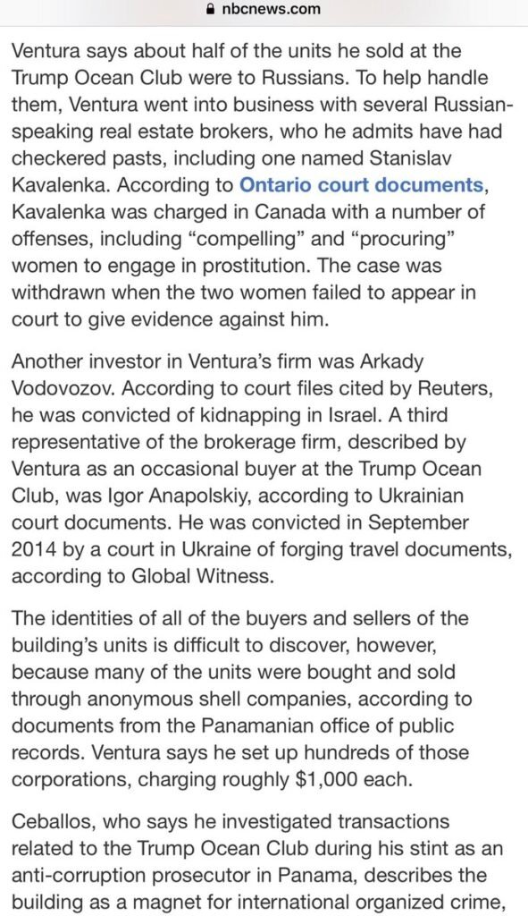 Trump is a russian asset